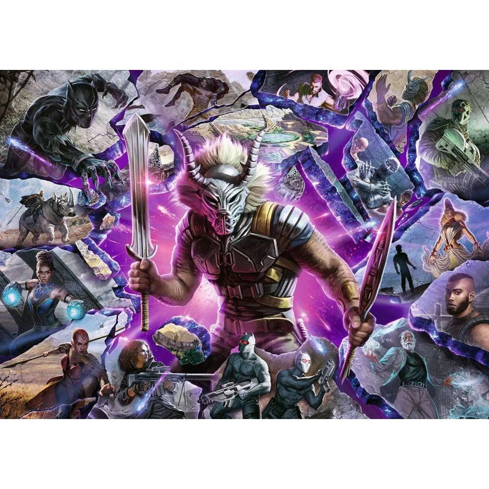 Ravensburger 1000pc Villainous Killmonger - Image 2