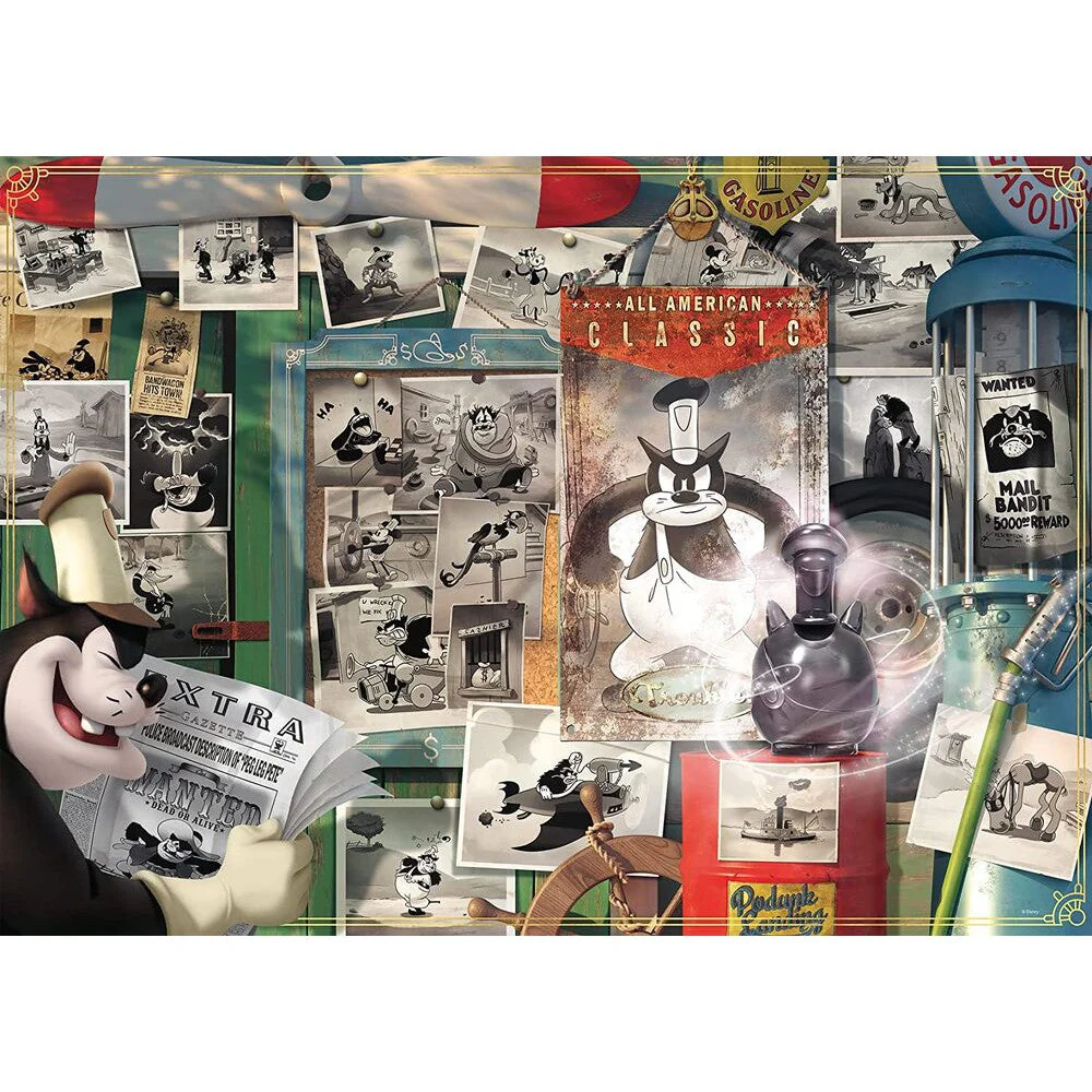 Ravensburger 1000pc Villainous Pete - Image 2
