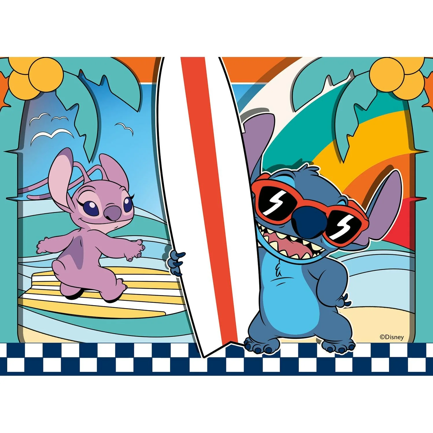 Ravensburger 12/16/20/24-Pieces Disney Sporty Stitch Puzzle - Image 3