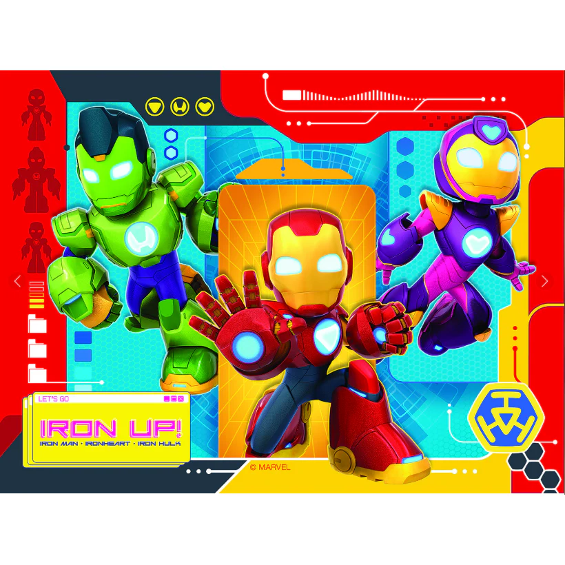 Ravensburger 12/16/20-Pieces Iron Man & Friends Puzzle - Image 5