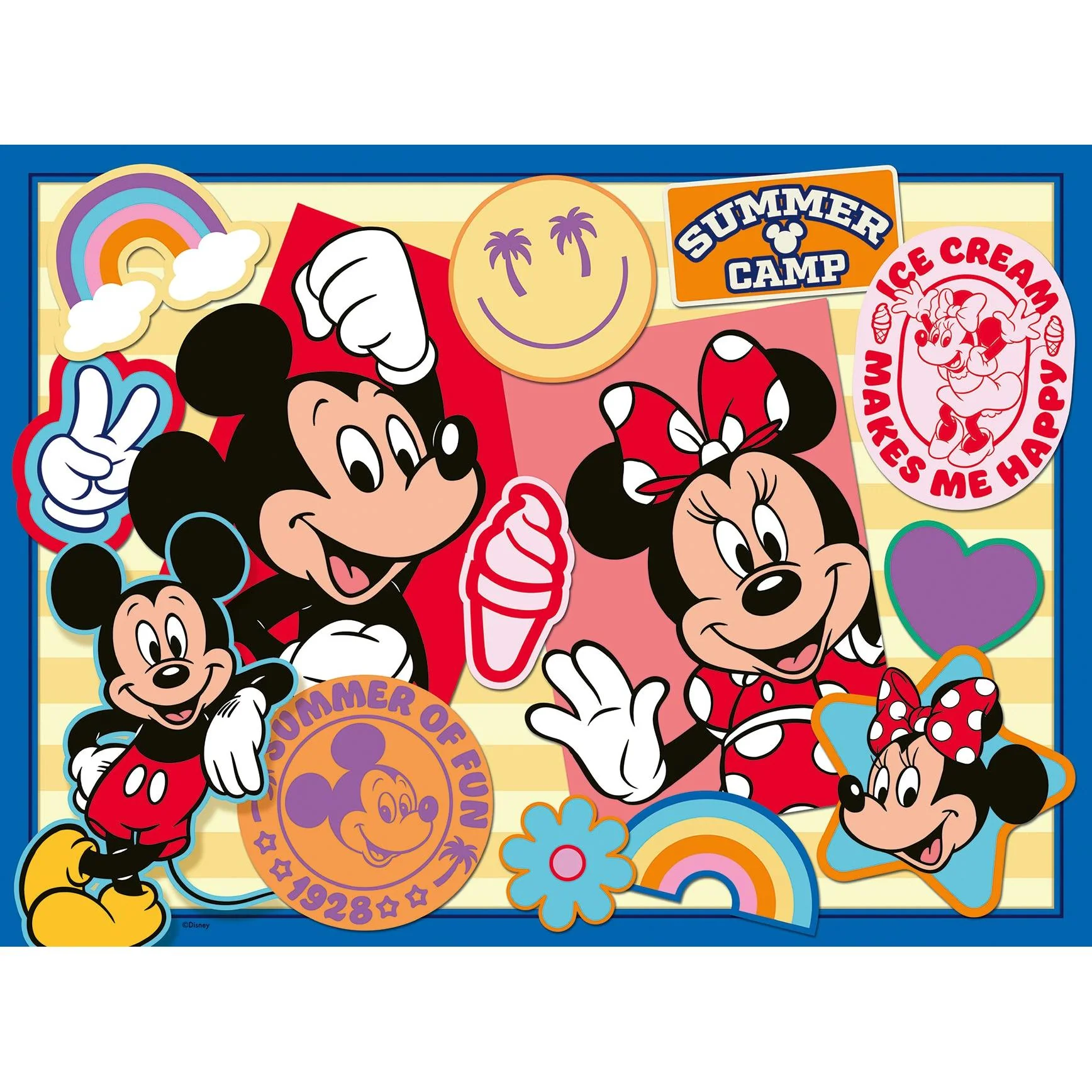 Ravensburger 200-Pieces Disney Mickey & Minnie's Road Trip! Puzzle - Image 2