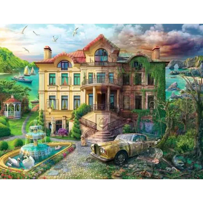 Ravensburger 2000pc Cove Manor Echoes Puzzle - Image 2