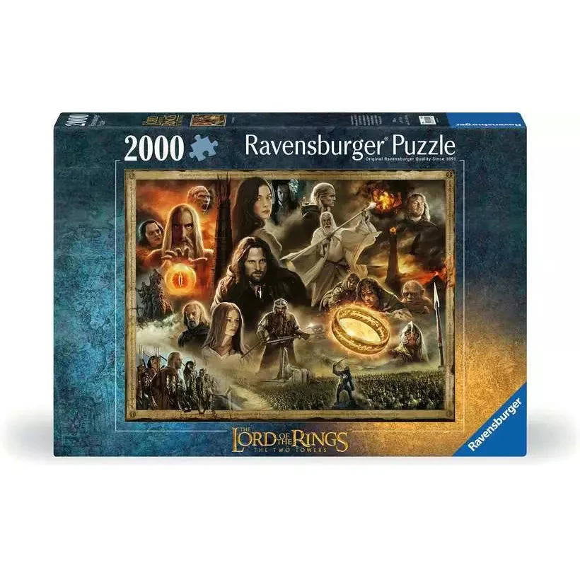 Ravensburger 2000pc LOTR The Two Towers Puzzle