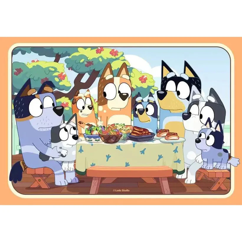 Ravensburger 2x24pc Bluey Let's Do This! Puzzle - Image 3