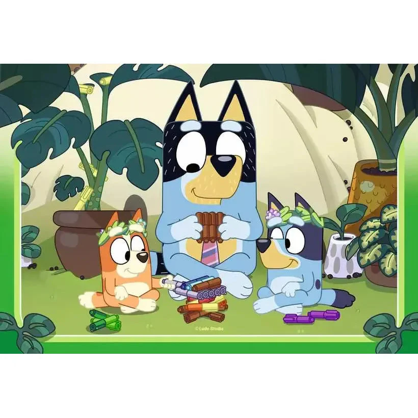 Ravensburger 2x24pc Bluey Let's Do This! Puzzle - Image 4