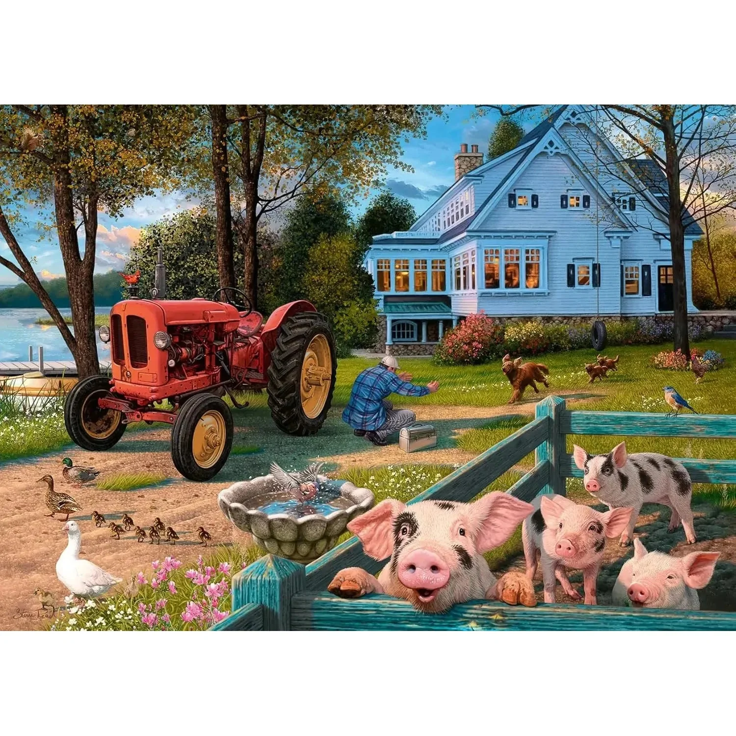 Ravensburger 300pc Country Life Puzzle - Image 2
