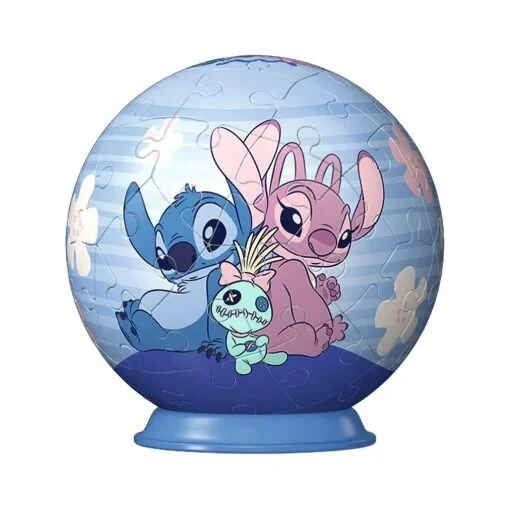 Ravensburger 3D Puzzle 54pc - Disney Stitch and Angel - Image 2