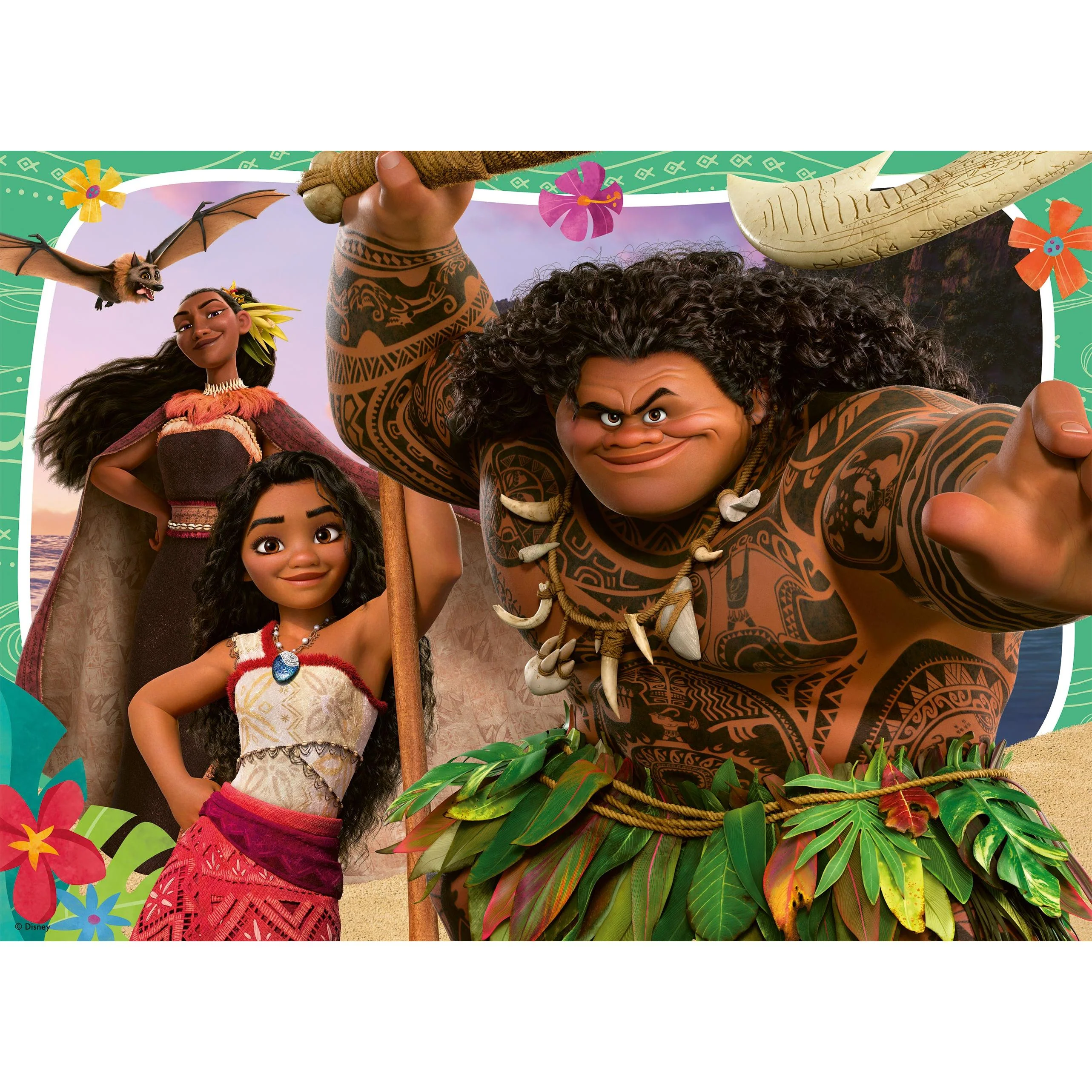 Ravensburger 4x100-Pieces Disney Moana 2 Bumper Pack Puzzle - Image 2