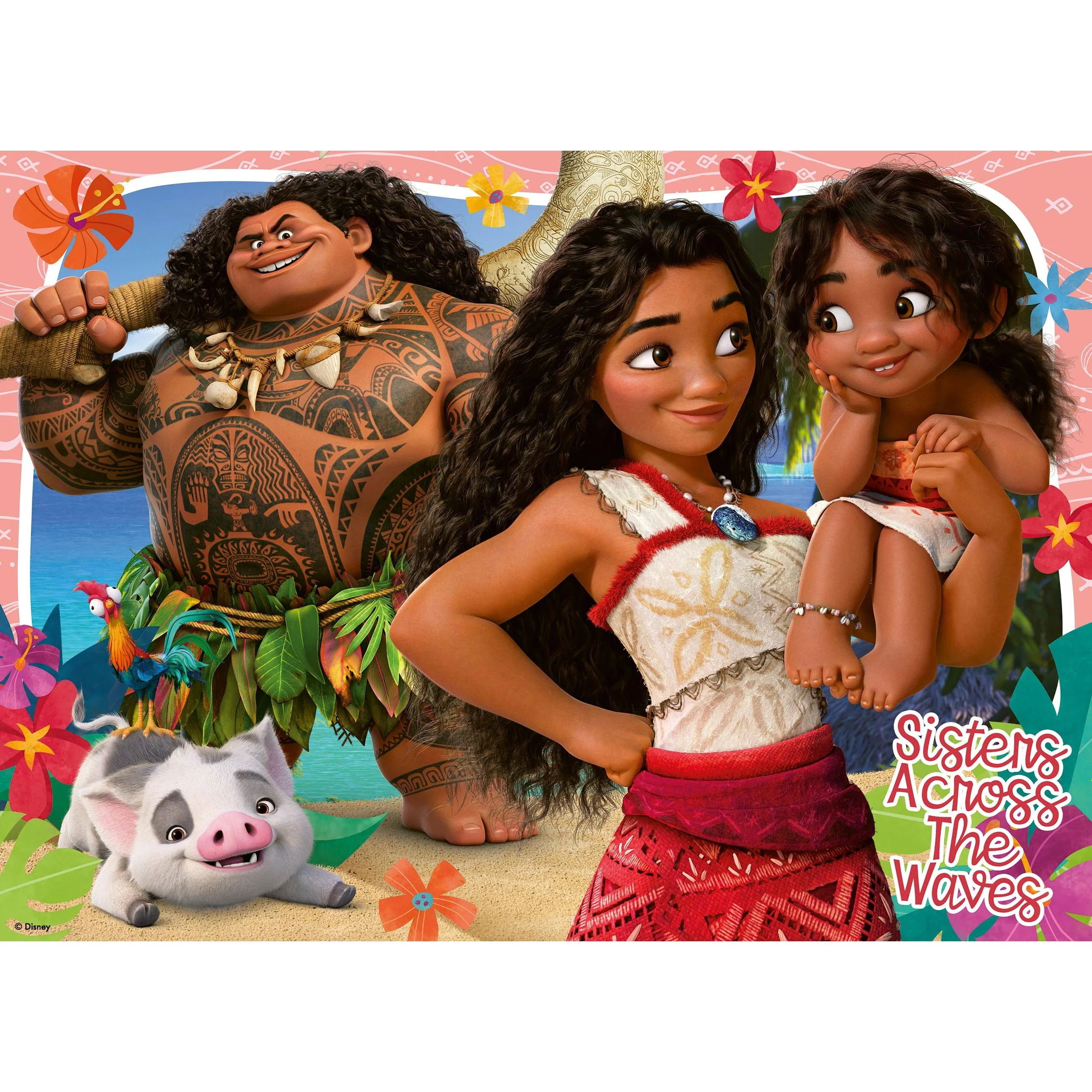 Ravensburger 4x100-Pieces Disney Moana 2 Bumper Pack Puzzle - Image 4