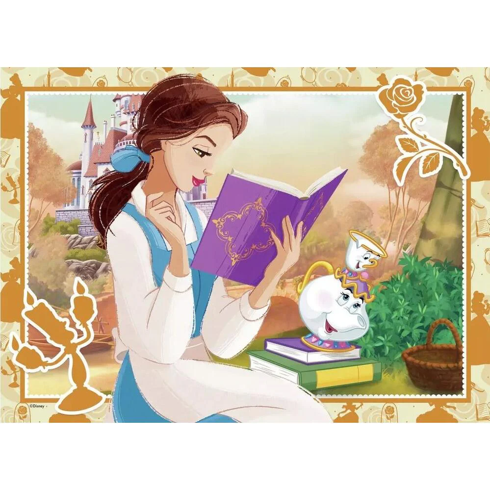 Ravensburger 4x100-Pieces Disney Princess Bumper Pack Puzzle - Image 4