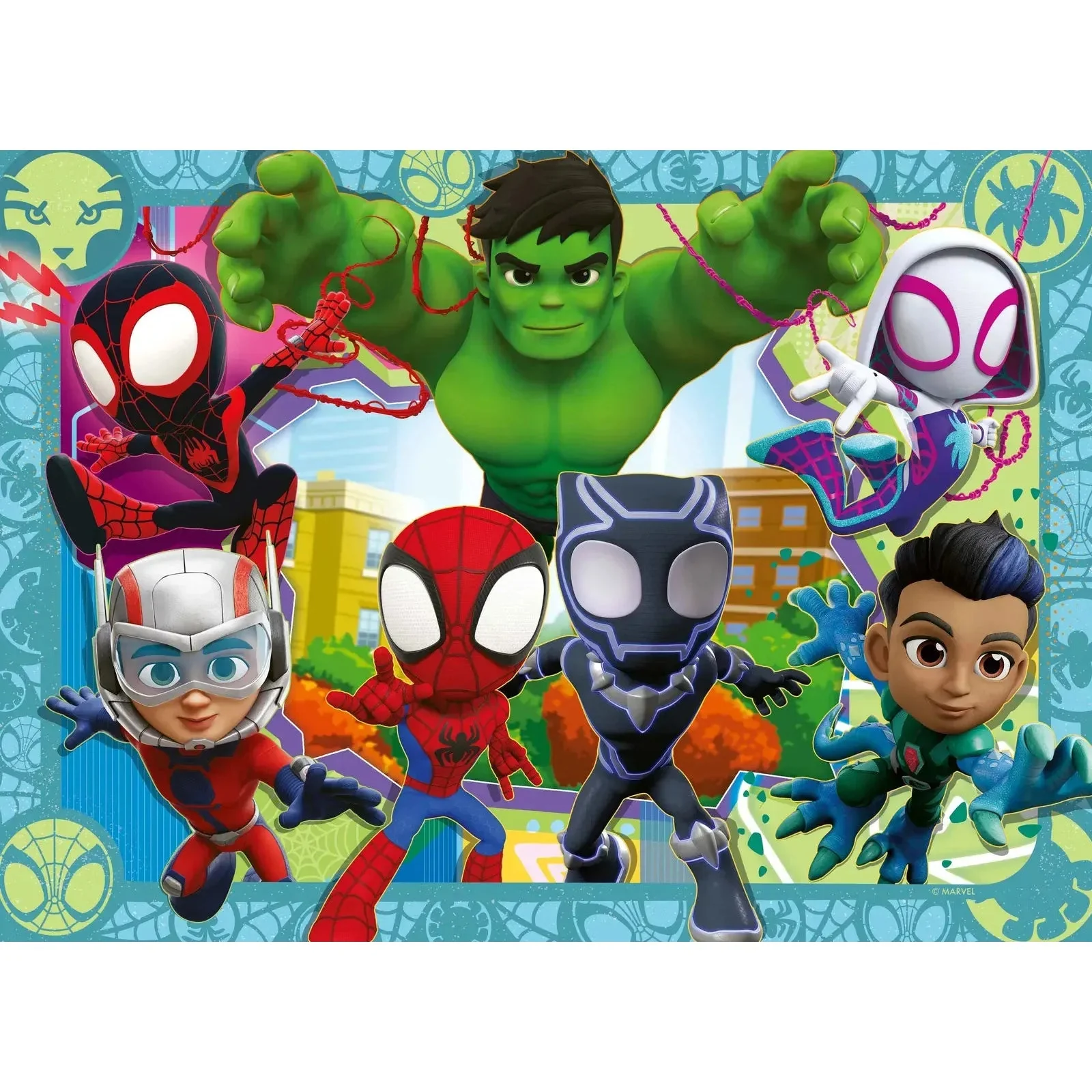 Ravensburger 4x42-Pieces Spidey's Team Bumper Pack Puzzle - Image 4