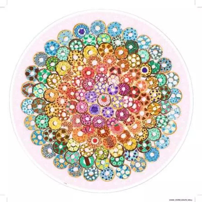 Ravensburger 500pc Circle of Colors - Donuts Puzzle - Image 2
