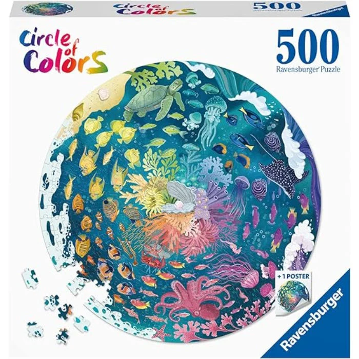 Ravensburger 500pc Circle of Colors - Ocean/Submarine Puzzle
