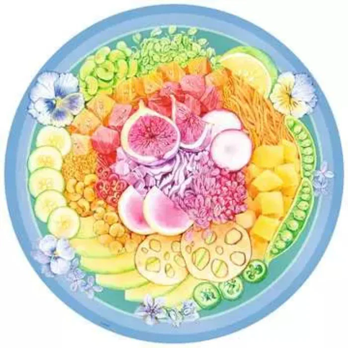 Ravensburger 500pc Circle of Colors - Poke Bowl Puzzle - Image 2