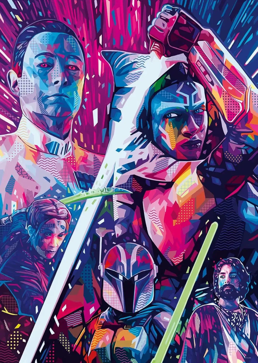 Ravensburger 500pc Star Wars Ahsoka Puzzle - Image 2