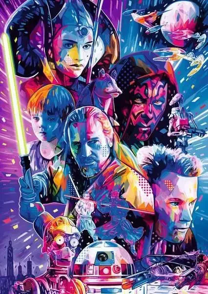Ravensburger 500pc Star Wars the Phantom Menace Puzzle - Image 2
