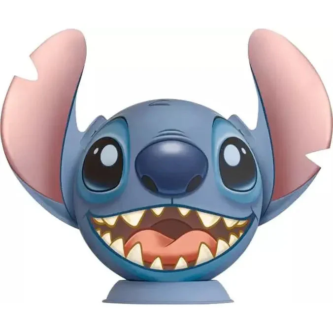 Ravensburger 72-Pieces 3D Puzzleball Disney Stitch with Ears - Image 4