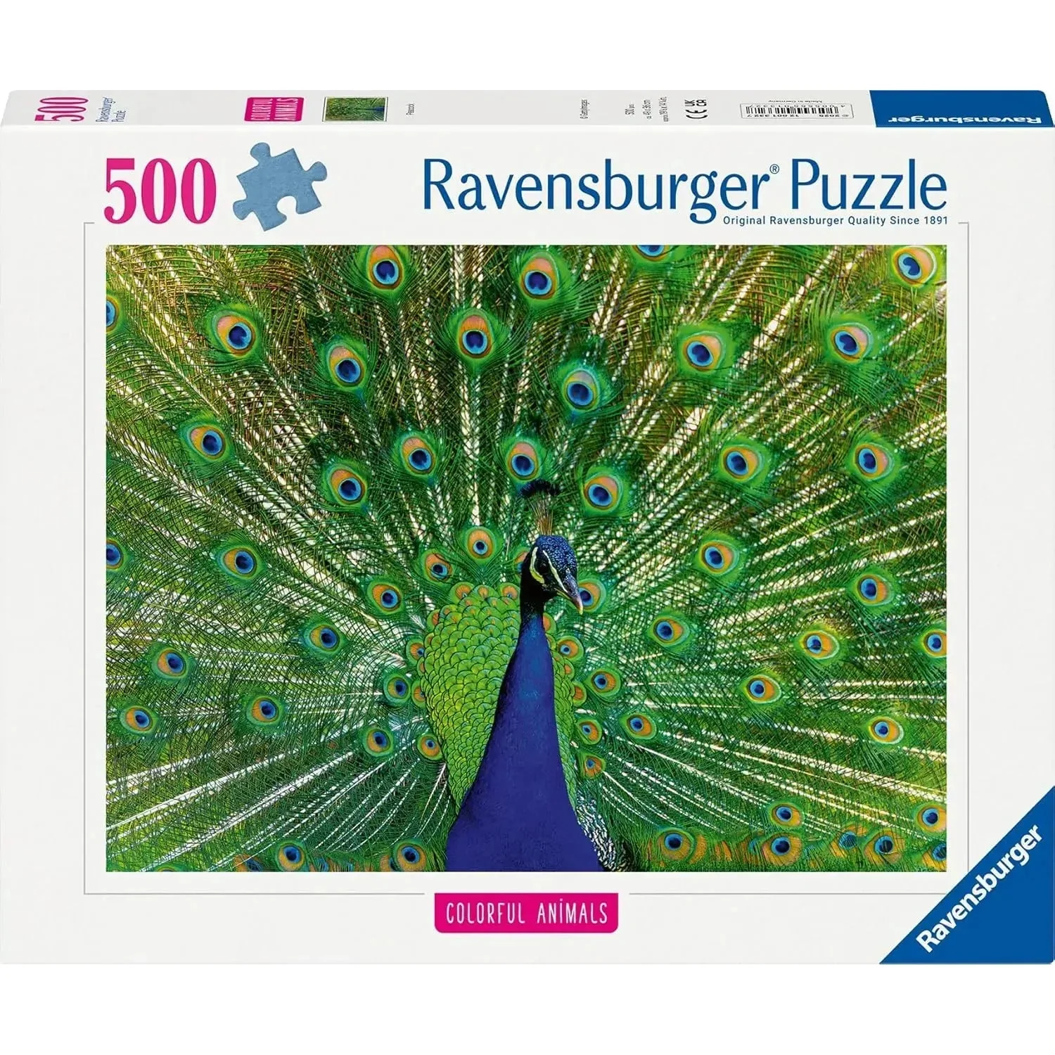 Ravensburger Peacock Puzzle 500pc