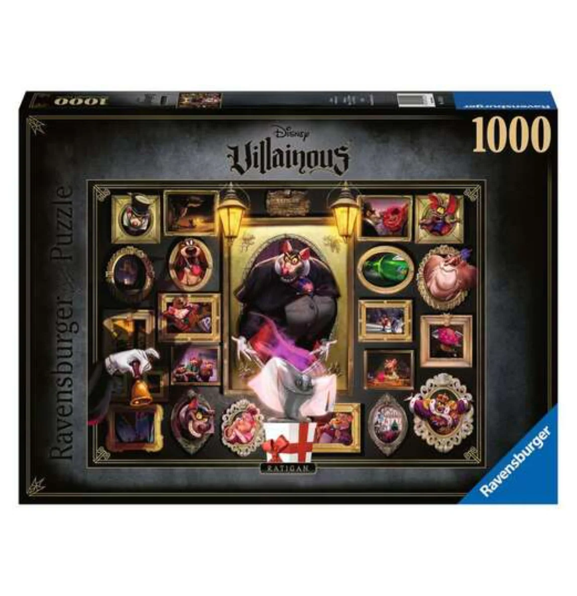 Ravensburger Puzzle 1000pc - Disney Villainous Ratigan