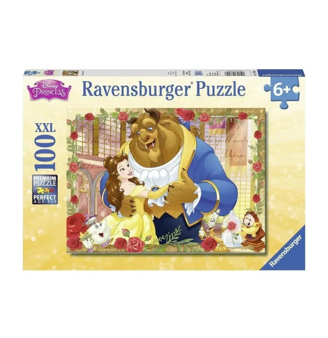 Ravensburger Puzzle 100pc XXL - Disney Beauty And The Beast - Belle and Beast