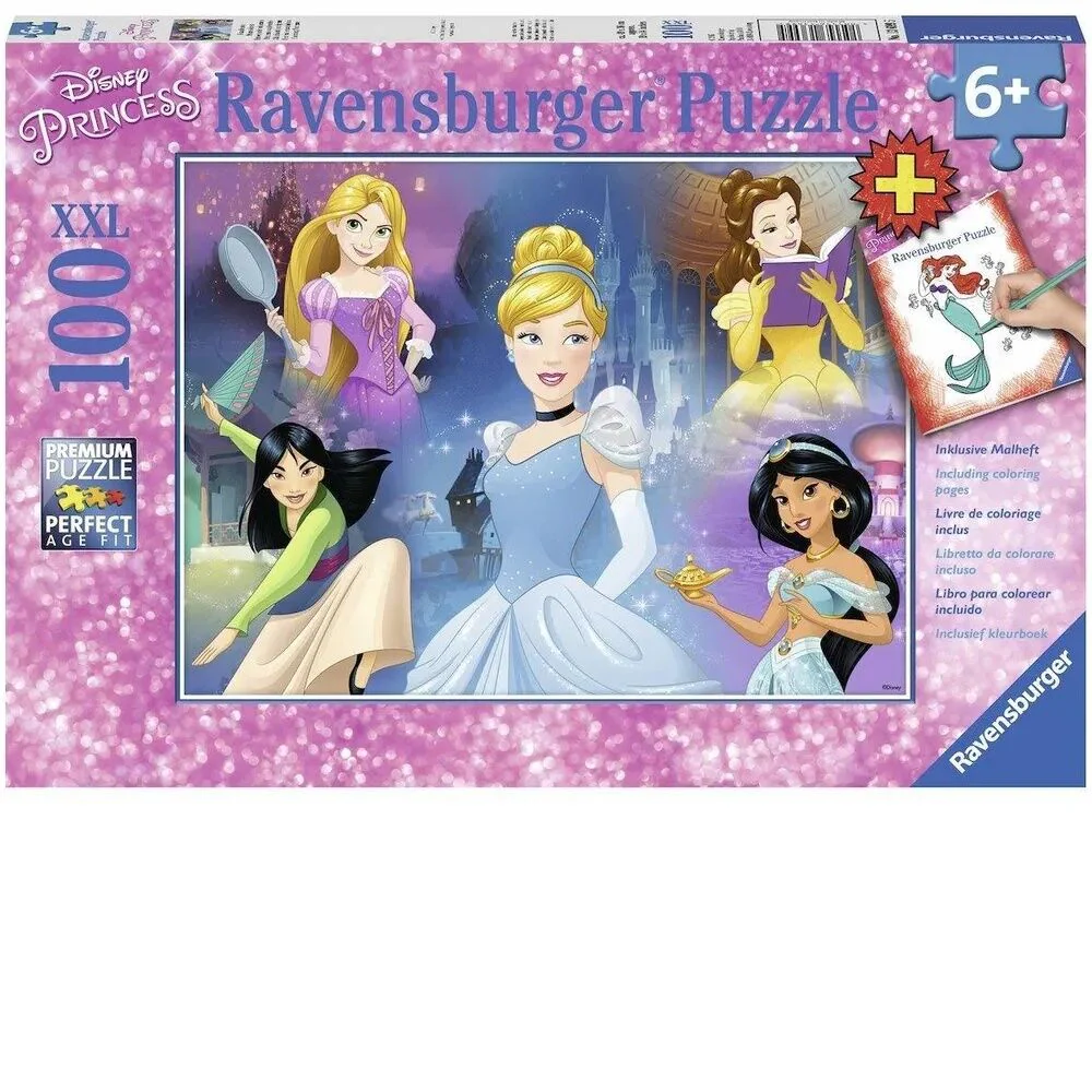 Ravensburger Puzzle 100pc XXL - Disney Charming Princesses