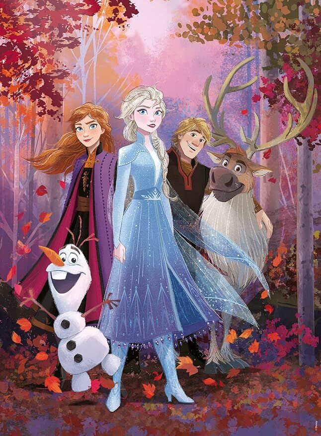 Ravensburger Puzzle 100pc XXL - Disney Frozen Elsa and Her Friends - Image 2