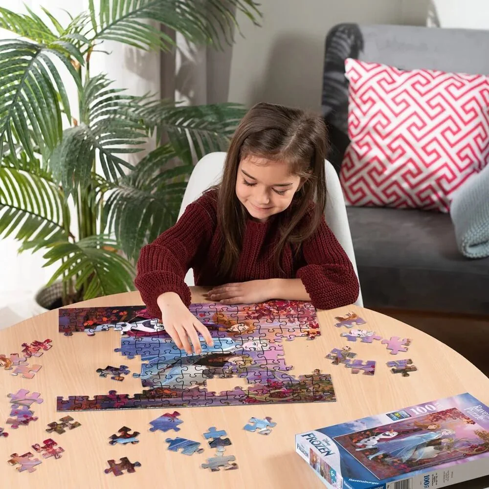 Ravensburger Puzzle 100pc XXL - Disney Frozen Elsa and Her Friends - Image 3