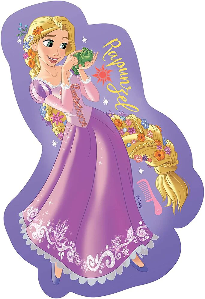 Ravensburger Puzzle 10,12,14,16pc - Disney Princess Loving Life Large Shaped Puzzle - Image 2