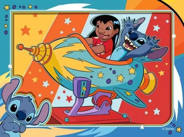 Ravensburger Puzzle 12, 16, 20, 24pc - Disney Stitch - Image 3