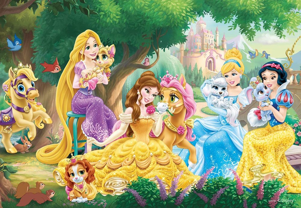 Ravensburger Puzzle 2 x 24pc - Disney Palace Pets - Best Friends of The Princess - Image 2