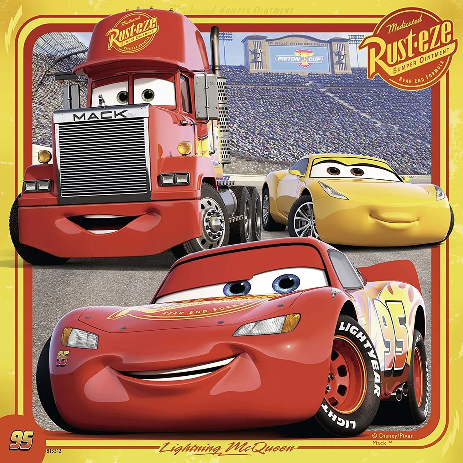 Ravensburger Puzzle 3 x 49pc - Disney Cars 3 Collection - Image 3