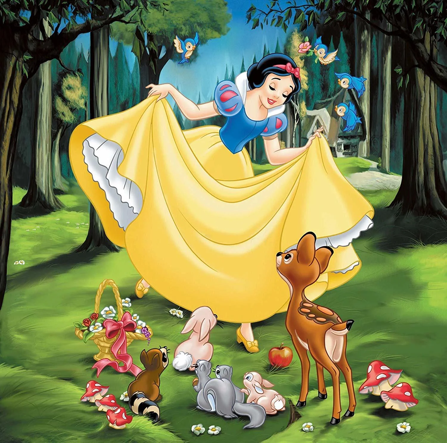 Ravensburger Puzzle 3 x 49pc - Disney Princess - Snow White, Cinderella and Ariel - Image 3
