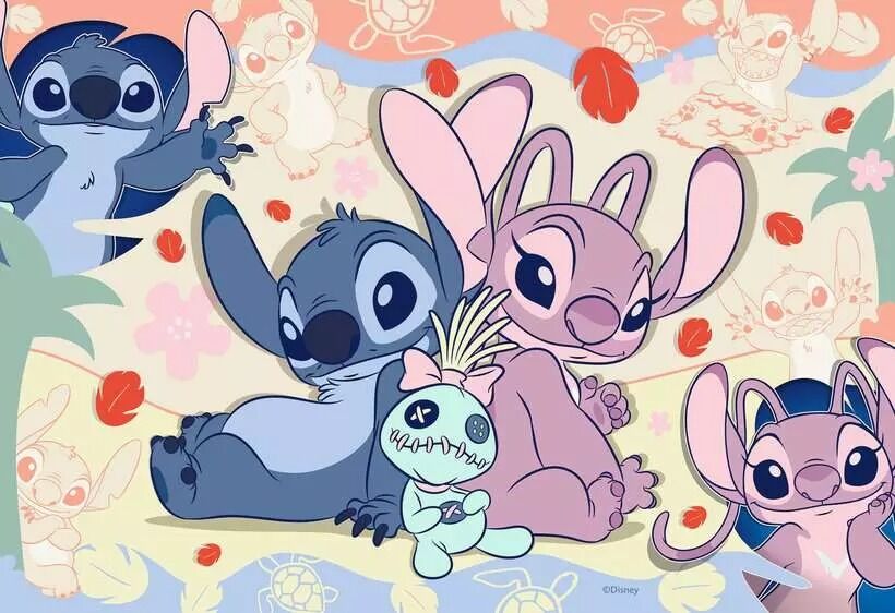 Ravensburger Puzzle 35pc - Disney Stitch Enjoy Some Time Together - Image 2