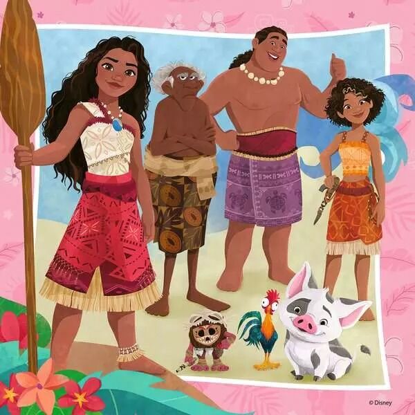 Ravensburger Puzzle 3x49pc - Disney Moana 2 - Image 3