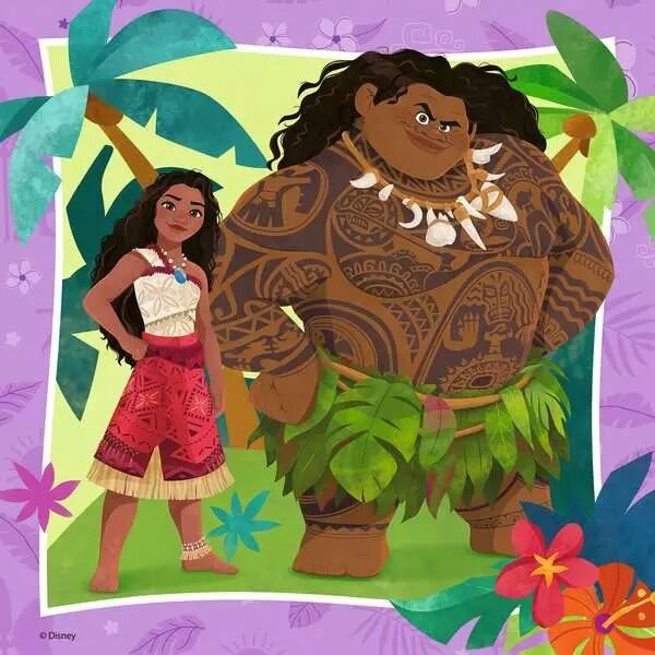 Ravensburger Puzzle 3x49pc - Disney Moana 2 - Image 4