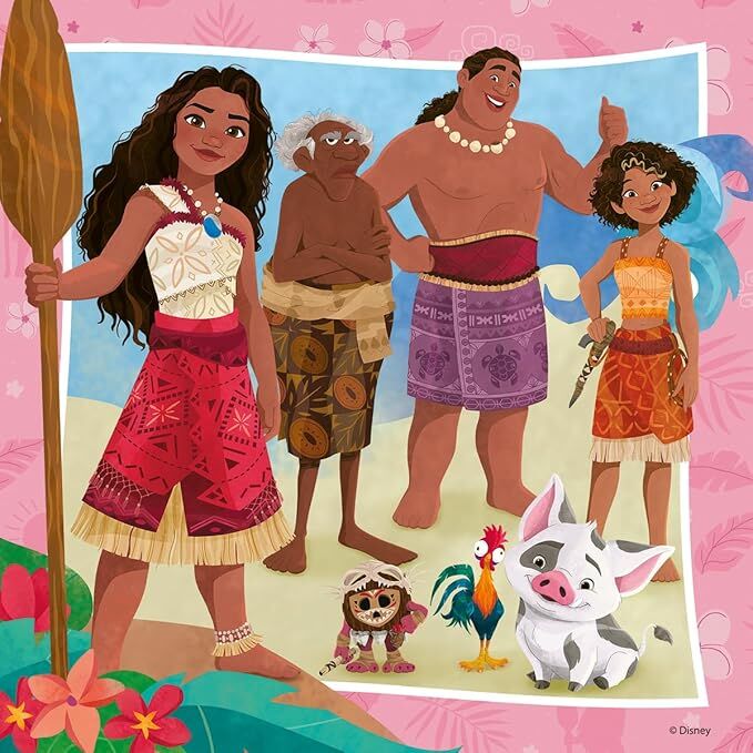Ravensburger Puzzle 3x49pc - Disney Moana 2 On to New Adventures - Image 2