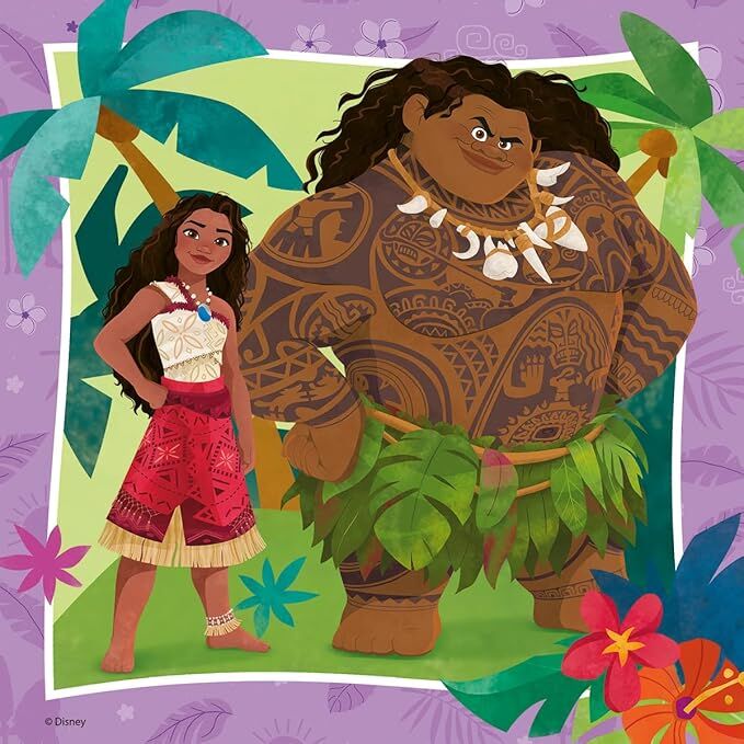 Ravensburger Puzzle 3x49pc - Disney Moana 2 On to New Adventures - Image 3