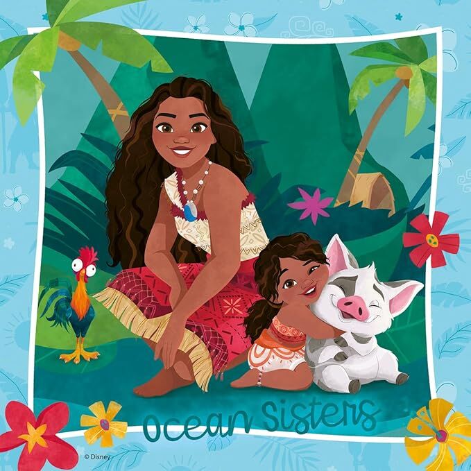Ravensburger Puzzle 3x49pc - Disney Moana 2 On to New Adventures - Image 4