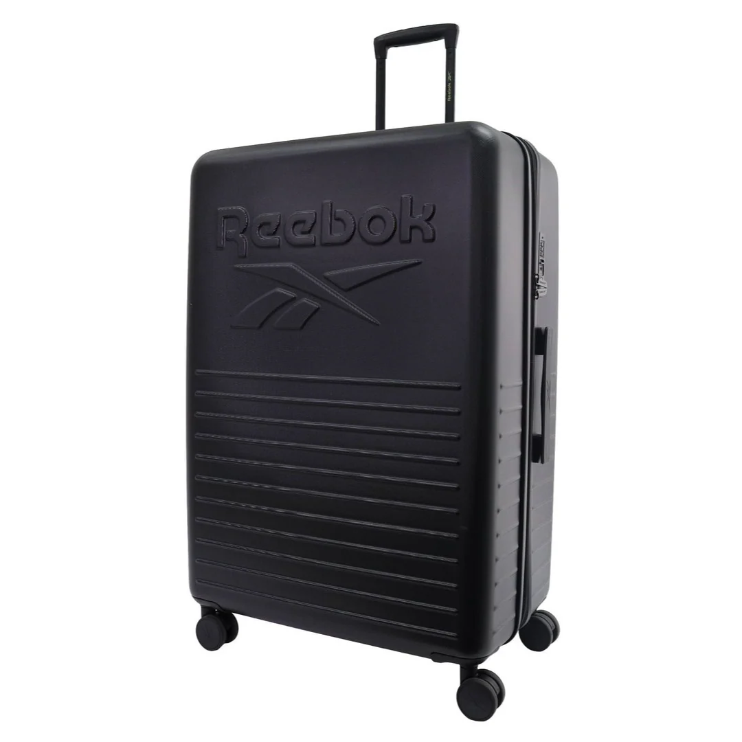Reebok Adventure Large 150L Hard Shell Case Travel Luggage (Black)