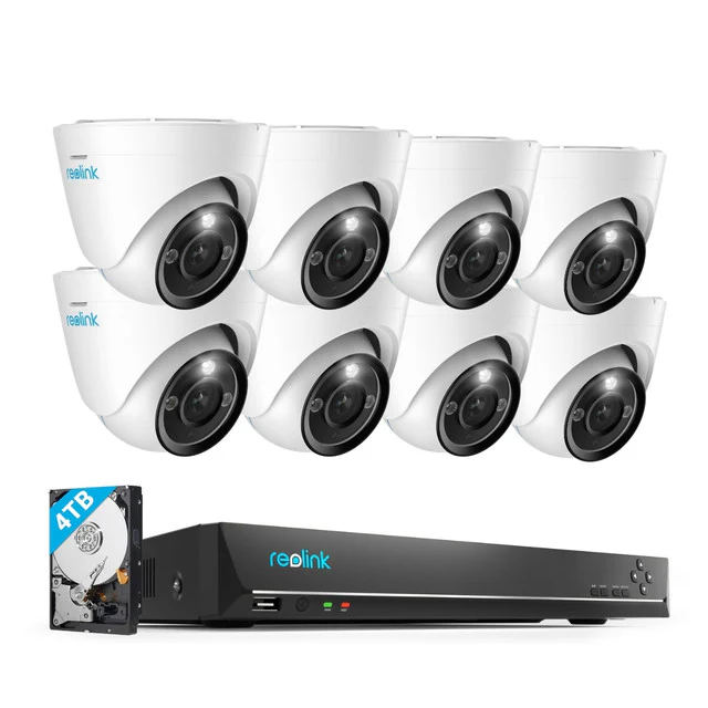 Reolink 4K Home Security System RLK16-833D8-A
