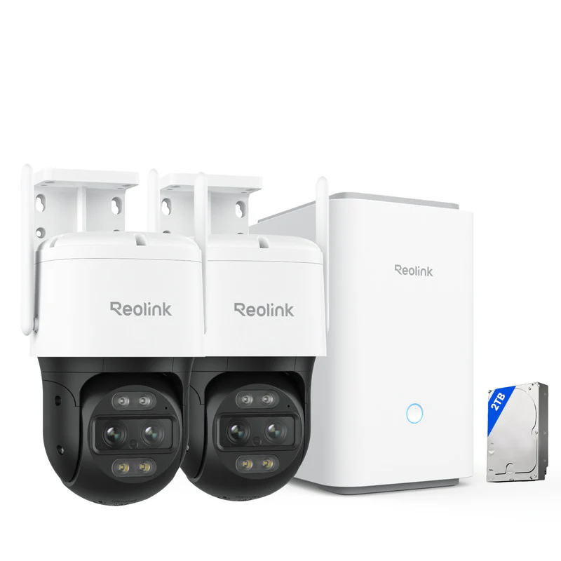 Reolink 4K UHD Wi-Fi 6 Security System with Auto-Zoom Tracking - 2 Pack