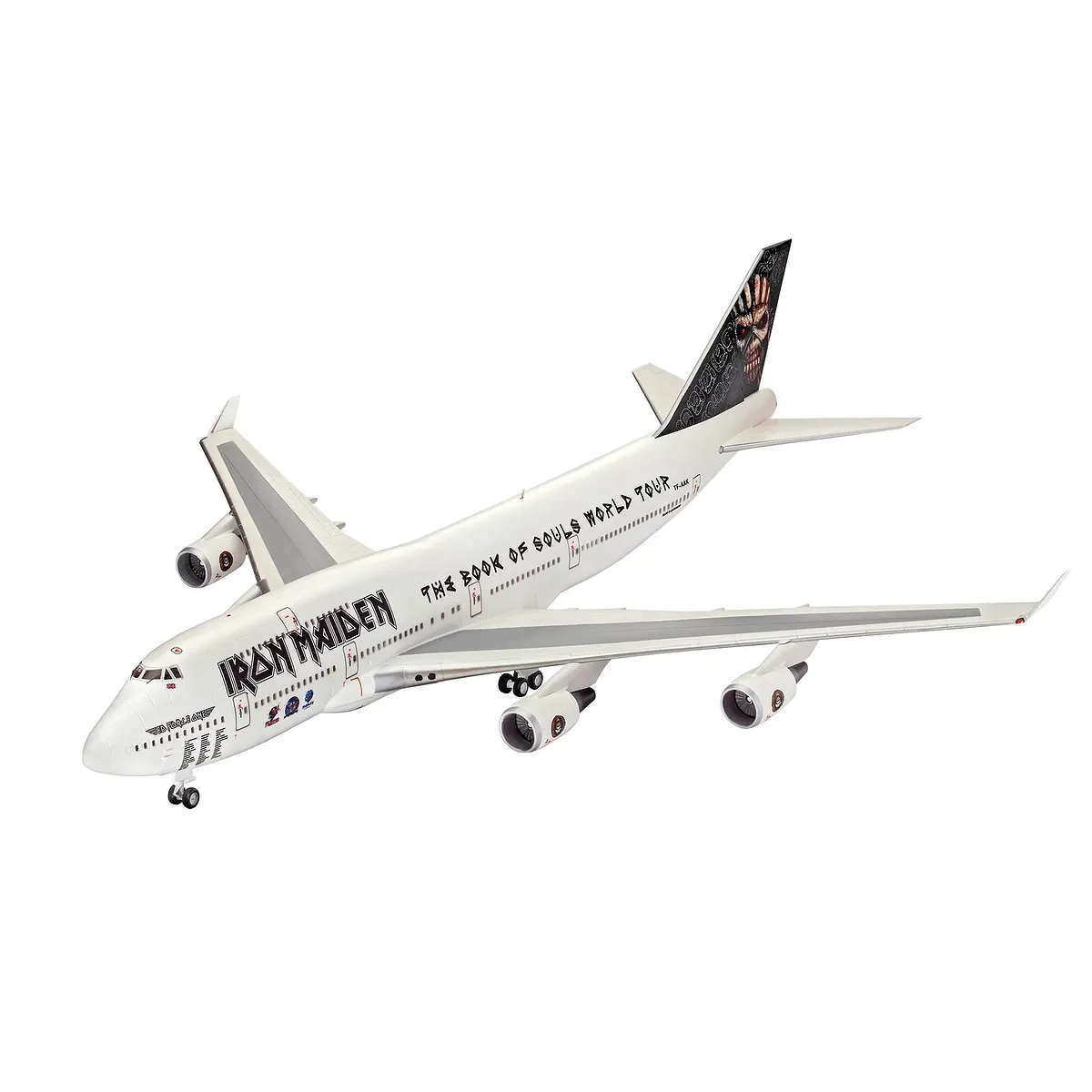 Revell 1/144 Boeing 747-700 Iron Maiden “Ed Force One” Aeroplane Scaled Plastic Model Kit - Image 3