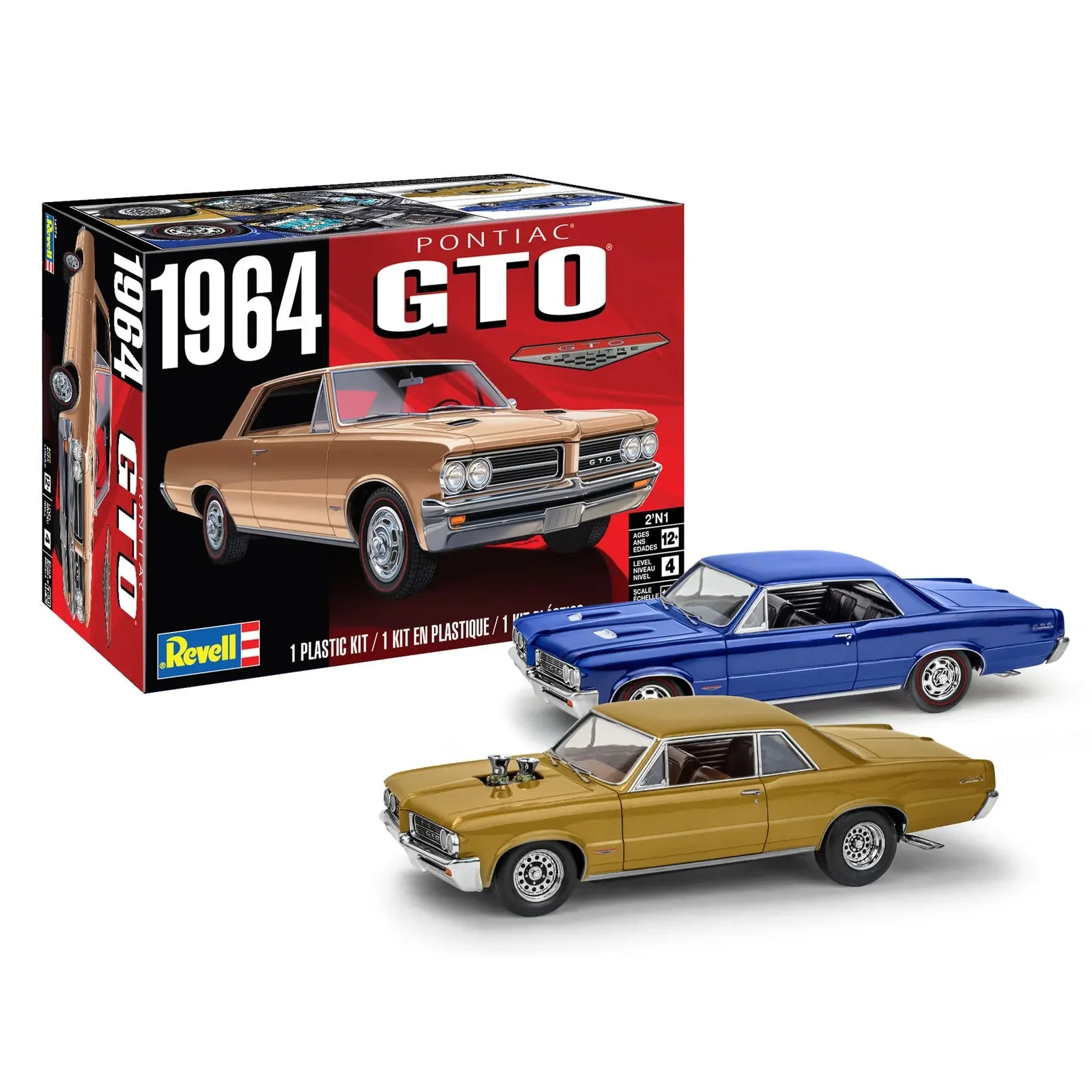 Revell 1/24 1964 Pontiac GTO - Image 2