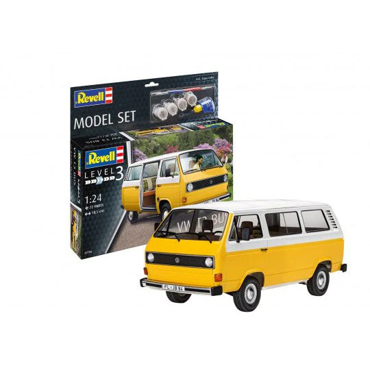 Revell 1/24 Volkswagen VW T3 Bus Starter Set