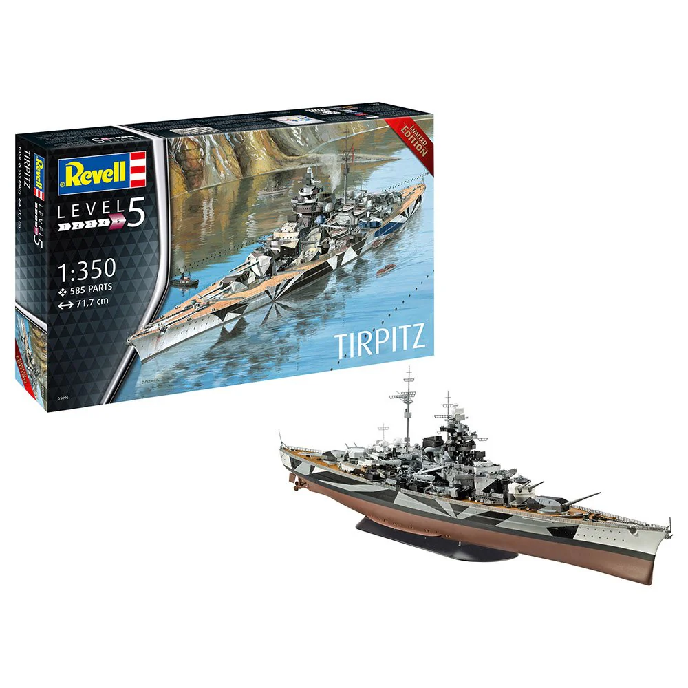 Revell 1/350 German Battleship "Tirpitz" - Image 2