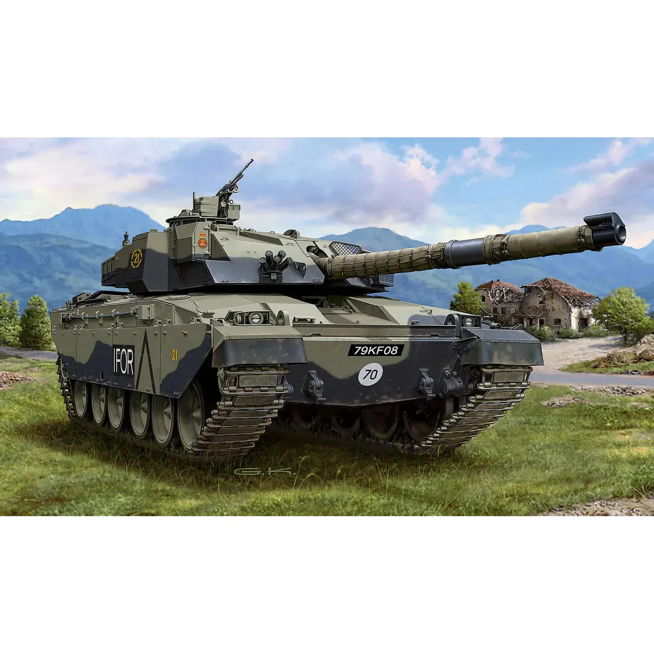 Revell 1/72 Challenger 1 - Image 2