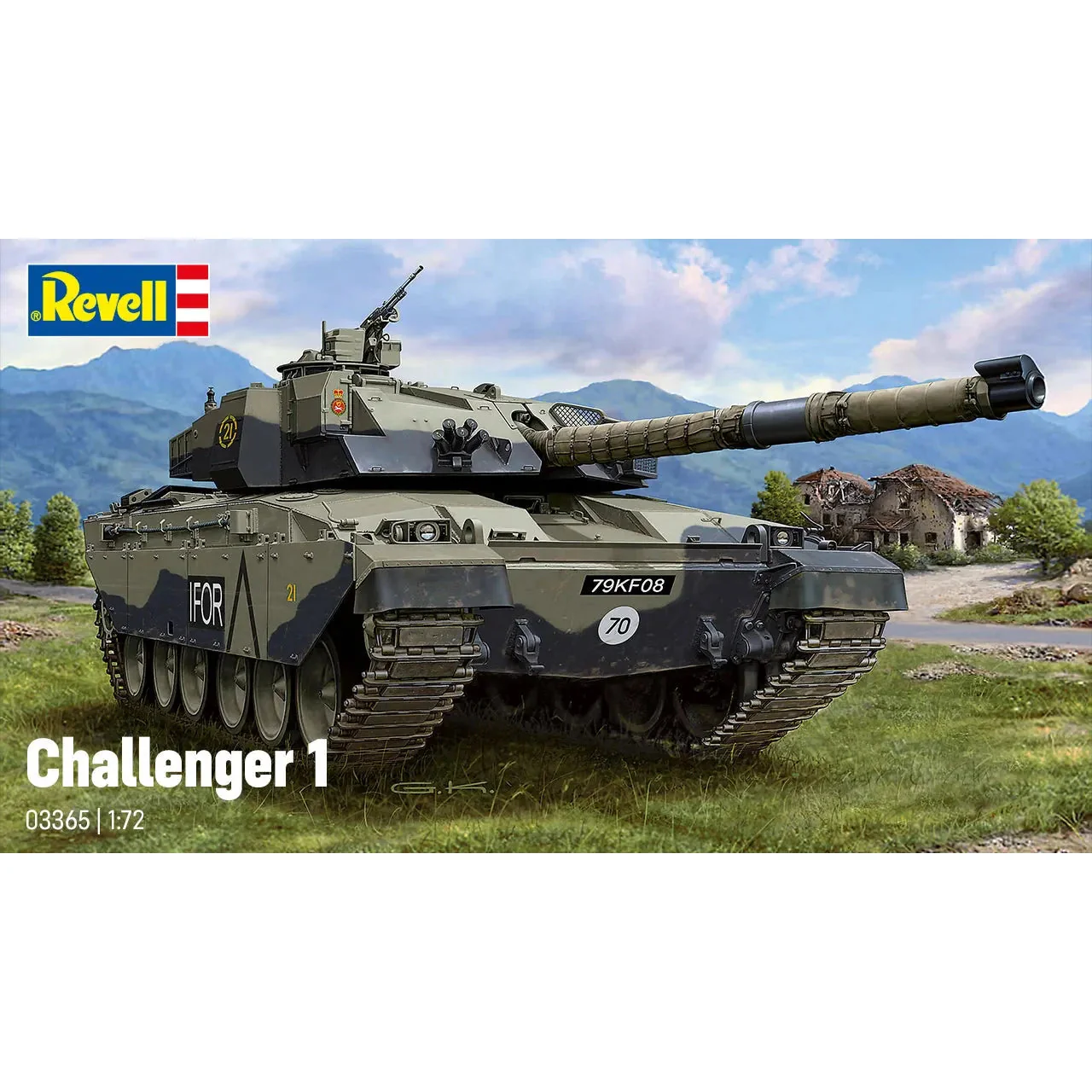 Revell 1/72 Challenger 1 - Image 4
