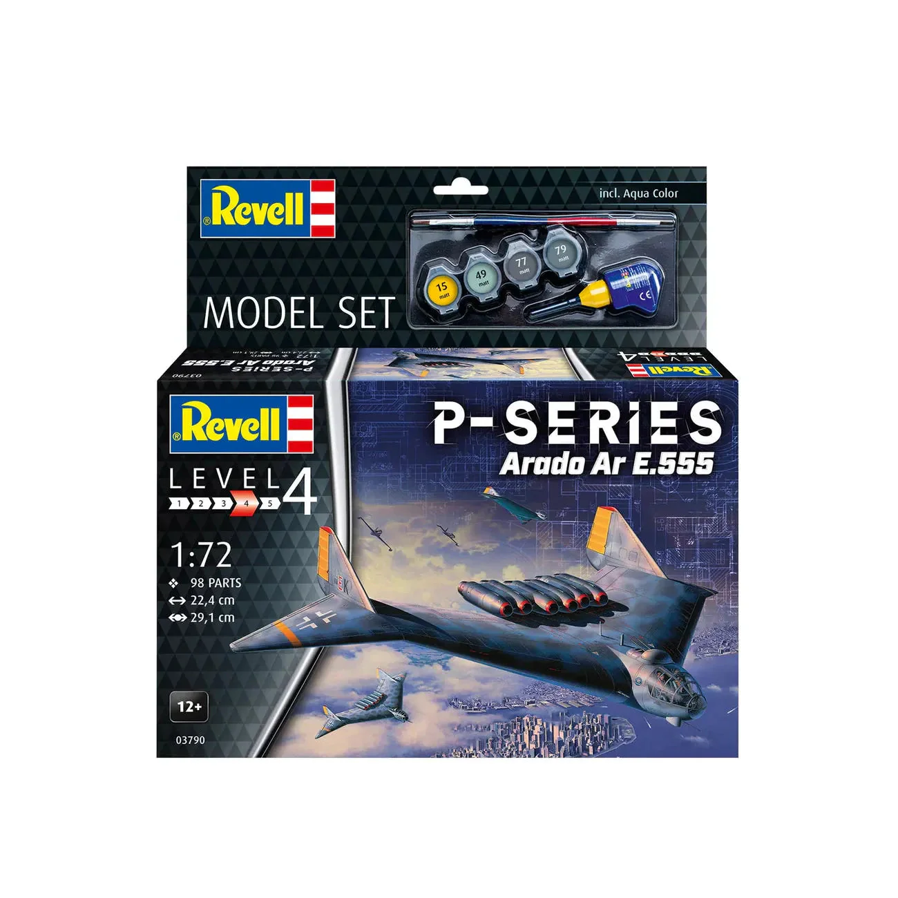 Revell 1/72 Model Set Arado Ar E.555 - P-Series - Image 3