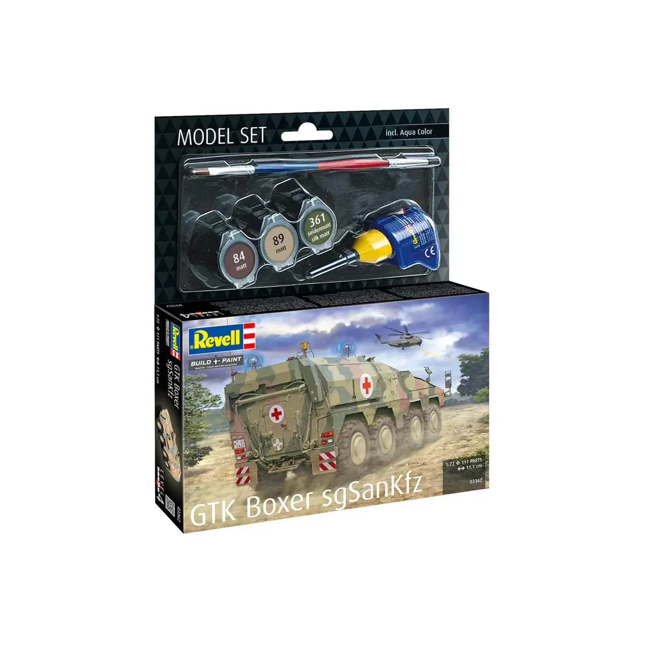 Revell 1/72 Model Set Gtk Boxer Sgsankfz - Image 4