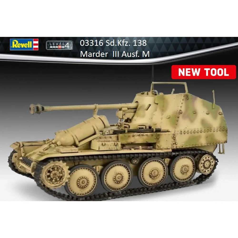 Revell 1/72 Sd.Kfz.138 Marder III Ausf.M - Image 2